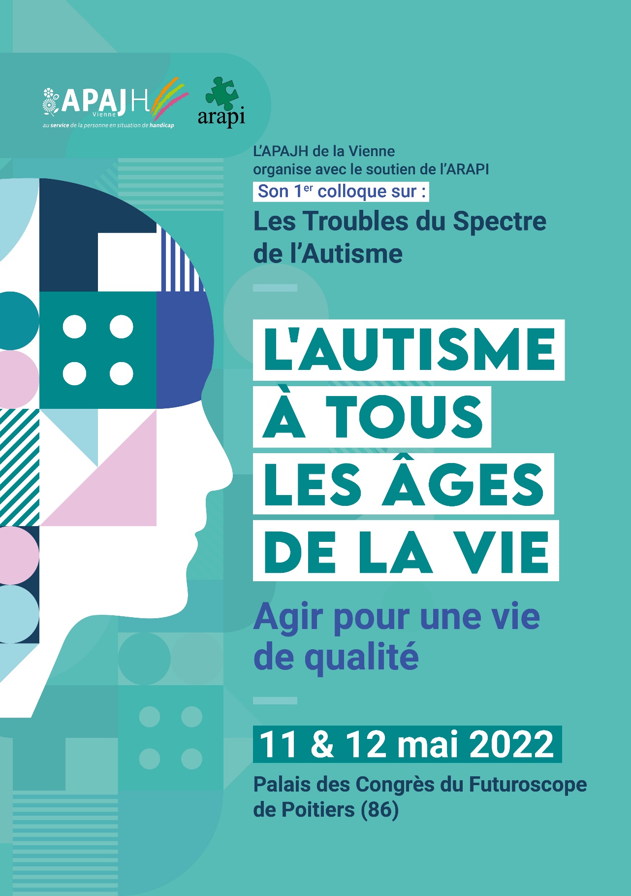 L'autisme à tous les âges de la vie : agir pour une vie de Qualité (Colloque APAJH 86)