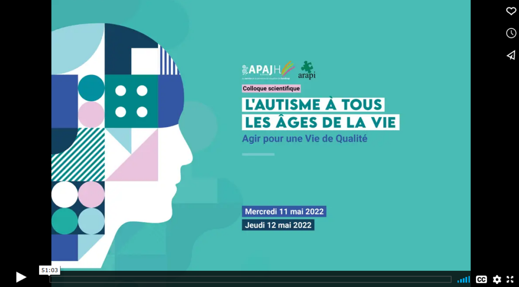 Vidéo colloque autisme APAJH